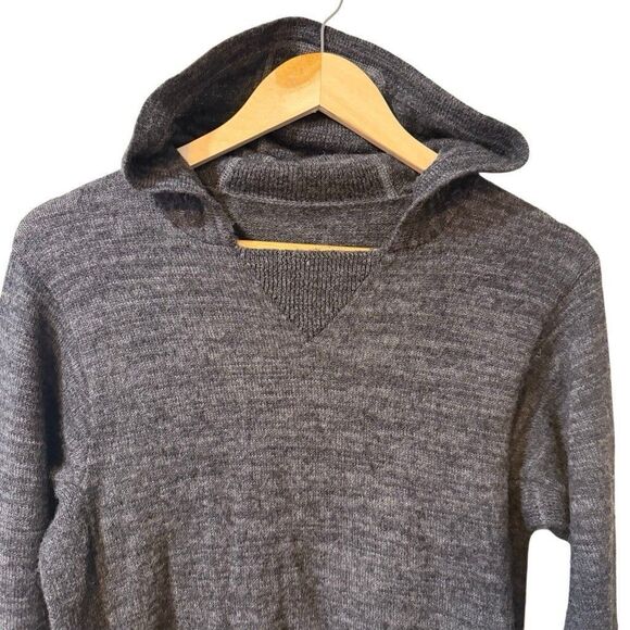 PAKA Sweater Unisex The Hoodie XS Royal Alpaca Blend Pullover Lightweight - Picture 3 of 9